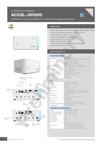 ACCEL-JS1000 Datasheet