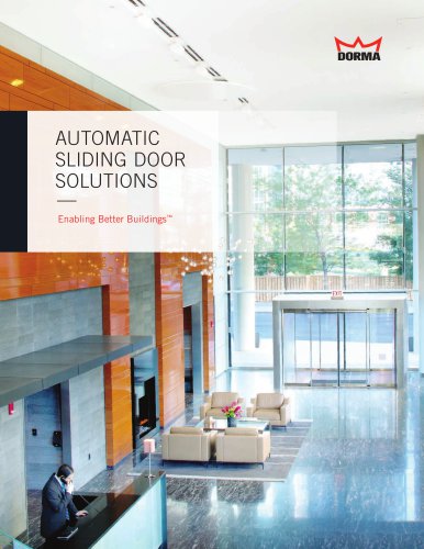 Auto Sliding Door Solutions