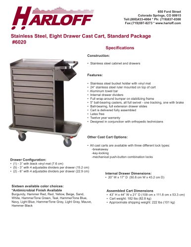 CAST CART | 6020