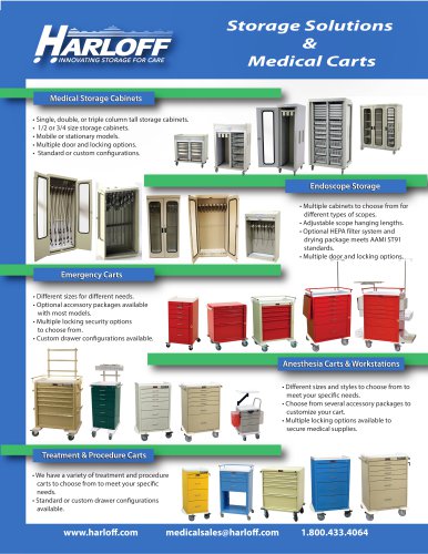 Storage Solutions & Medical Carts