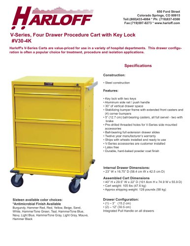 V30-4K – ISOLATION CART