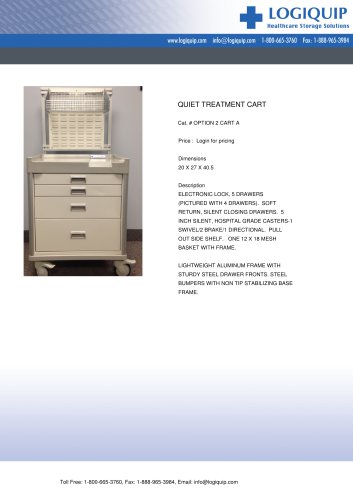 QUIET TREATMENT CART