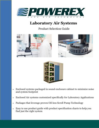 Laboratory Air - Enclosed Systems (LSE and LSED)