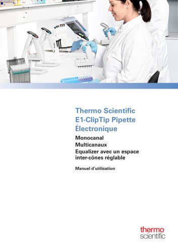 E1-ClipTip Electronic Pipette