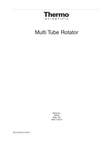 Multi Tube Rotator