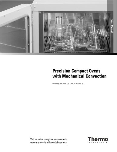 Precision Compact Ovens with Mechanical Convection