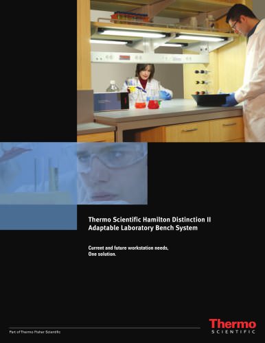 Thermo Scientific* Hamilton* Distinction II Adaptable Laboratory Bench System