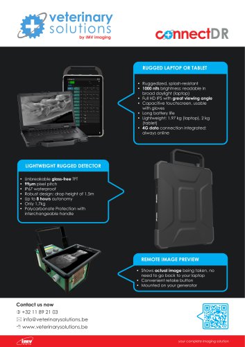 Connect.Vet and Connect.DR info flyer