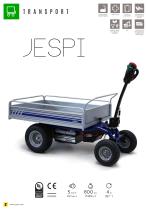 JESPI Chariot transporteur électrique