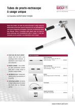 B 794 Tubes de procto-rectoscope a usage unique F VI13 - 2