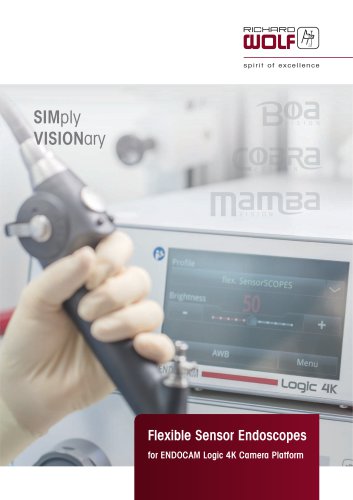 Flexible Sensor Endoscopes Brochure