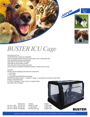 Buster ICU Cage