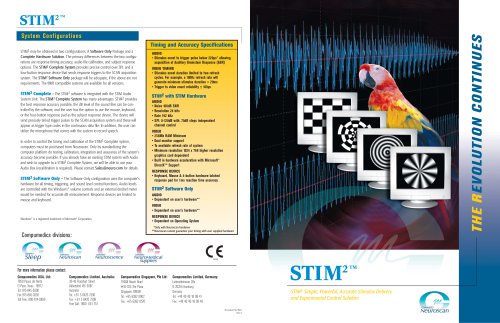 Stim2 Brochure