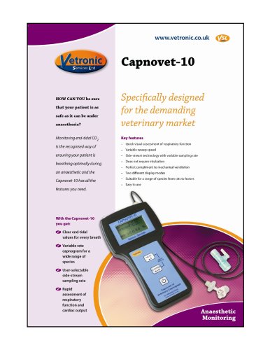 Capnovet-10 Specification Details