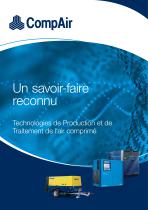 Un savoir-faire reconnu Technologies de Production et de Traitement de l‘air comprimé - 1