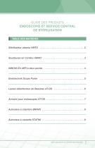 GUIDE DES PRODUITS ENDOSCOPIE ET SERVICE CENTRAL DE STÉRILISATION - 3