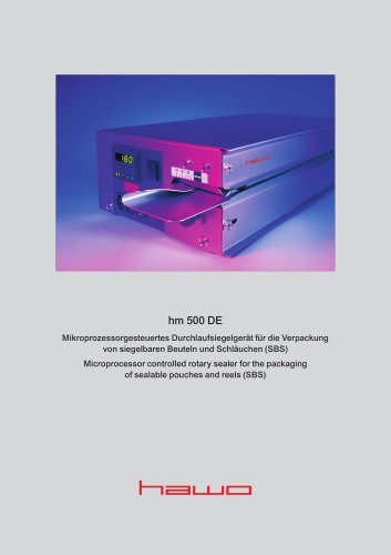 hawo hm 500 DE Rotary Sealer