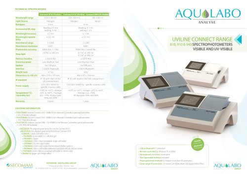 UVILINE CONNECT RANGE