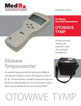 The Wireless Hand-Held Tympanometer OTOWAVE TYMP