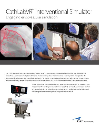 CathLabVR ™  Interventional Simulator