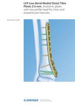 LCP Distal Tibia Plate - Low Bend - 1