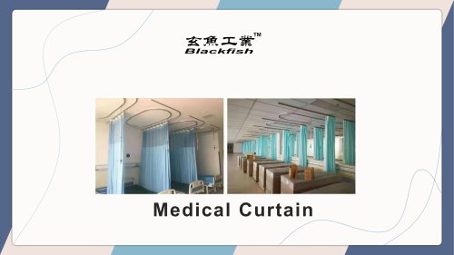 Blackfish curtain system,BF-HW,medical Antibacterial curtain