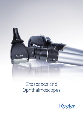 Otoscopes and Ophthalmoscopes Brochure - REV B