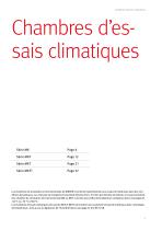 Chambres d’essais climatiques - 3