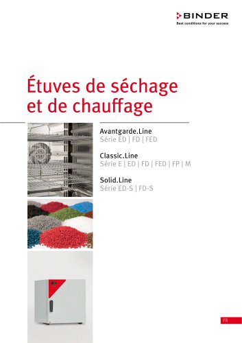 Étuves de séchage et de chauffage