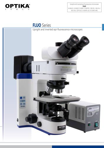 Fluo Series Upright and inverted epi-fluorescence microscopes