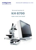 Microscope Numérique 3D  KH-8700 - 1