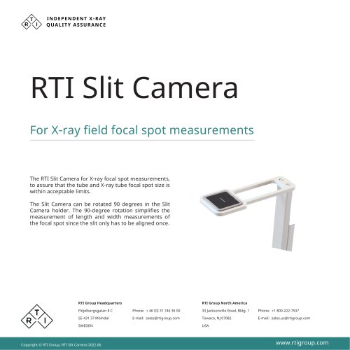 RTI Slit Camera