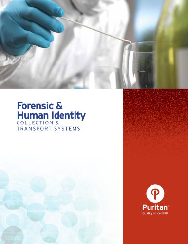 Forensic & Human Identity Collection & Transport Systems