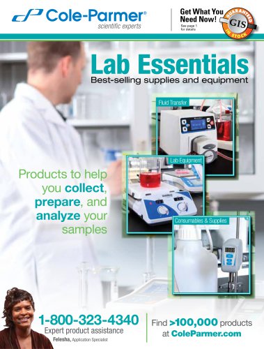 Lab Essentials Best-selling supplies and equipment