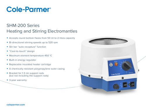 SHM-200 Series EMA Mantles