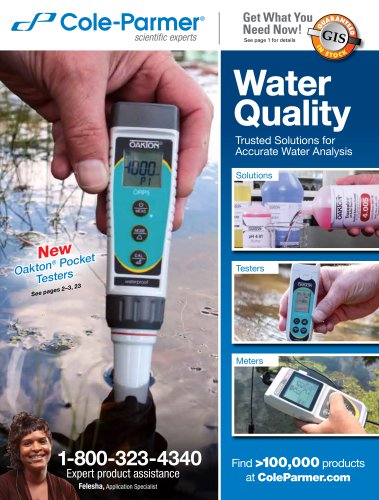 Water QualityNew Oakton® Pocket Testers