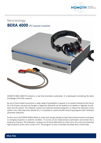 Neurotology BERA 4000 (PC-based module)