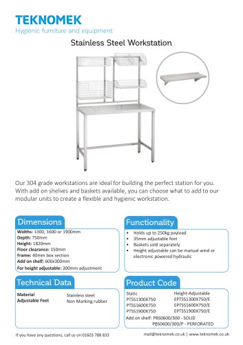 Modular workstation