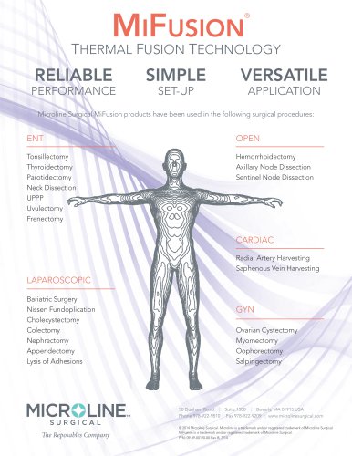 MiFusion Procedures List