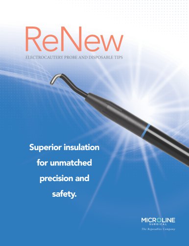 ReNew Electrocautery Probe and Disposable Tips