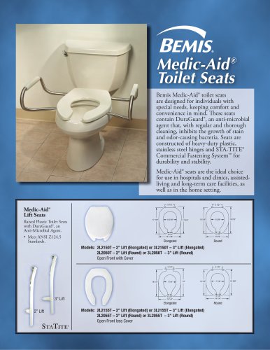 Medic–Aid® Toilet Seat Brochure