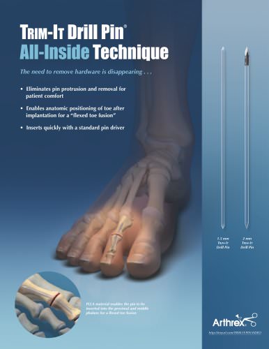 Trim-It Drill Pin® All-Inside Technique - LS1-0443-EN