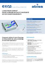 Exos Fuite/O2/CO2 - 1