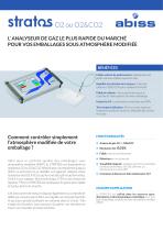 Stratos O2CO2 analyseur gaz tracabilite - 1