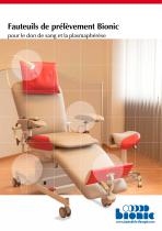 Fauteuils de prélèvement Bionic - 1