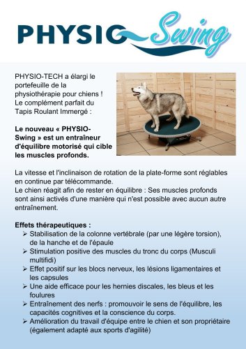 PHYSIO-Swing - Plateau d'équilibre rond