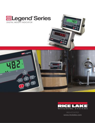 480 Legend Series Digital Weight Indicator