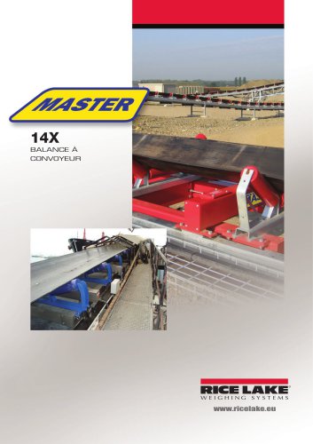 Master 14X Balance à Convoyeur