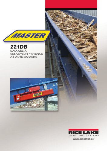 Master 221DB Balance À Convoyeur Moyenne À Haute Capacité