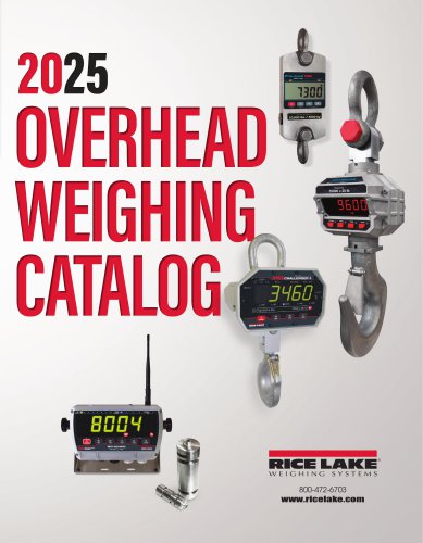 Overhead Weighing Catalog 2025